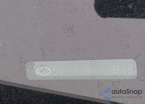 2015 Hyundai Sonata Sport 2.0T из США, поврежденный, VIN 5NPE34AB1FH228668